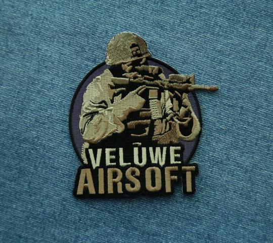 custom made Uniform Arm Shoulder Embroidery Badge