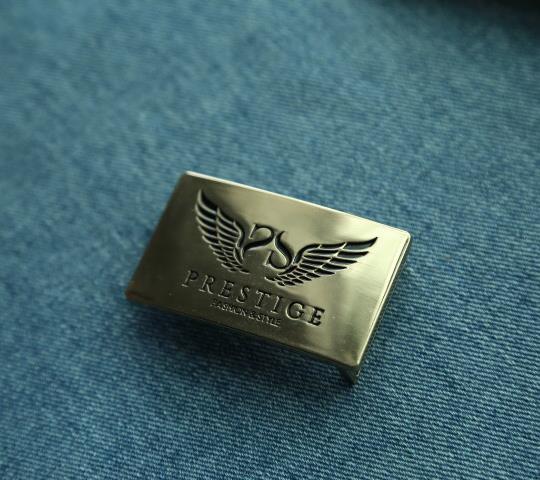 custom brand logo belt buckle