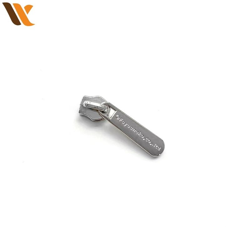 Customized Silver Classic Zipper Puller 2