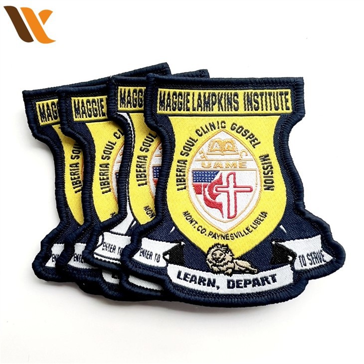 High Quality Cheap Football Club Woven Patches 4