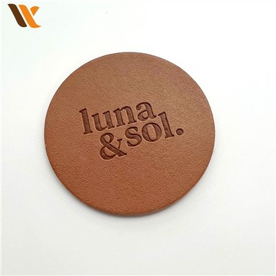 Factory Direct Custom Custom Label Faux Leather Label
